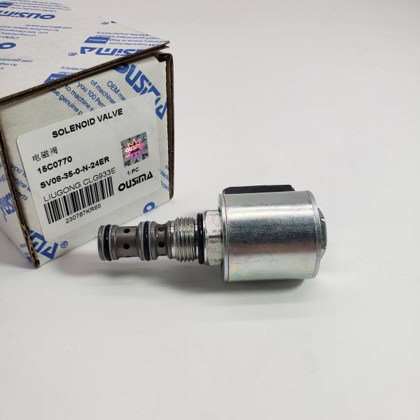 High quality Excavator Solenoid Valve 15C0770 SV08-35-0-N-24ER for LIUGONG CLG933E