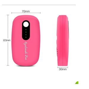 Handheld Usb Rechargeable Eyelash Dryer Fan for Fast Drying of Eyelash Extension