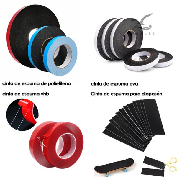Double Sided PE Foam Tape Acrylic Adhesive Heat Resistant