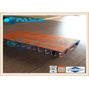HPL Attached Honeycomb Curtain Panels , Lightweight Furniture Panels Anti