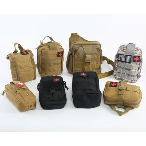 Combat Tactical First Aid Kit Organizer Ifak Medical Pouch Molle Utility Rescue