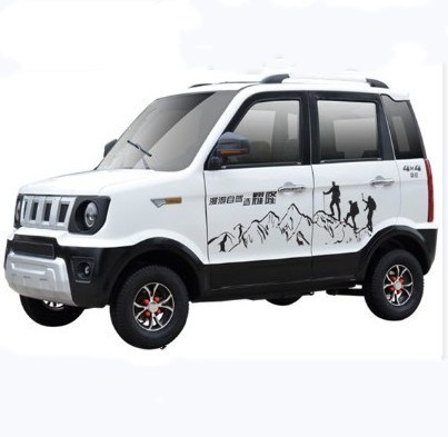 Buy Air Conditioner 4 Wheel 100AH Electric Passenger Tricycle at wholesale prices