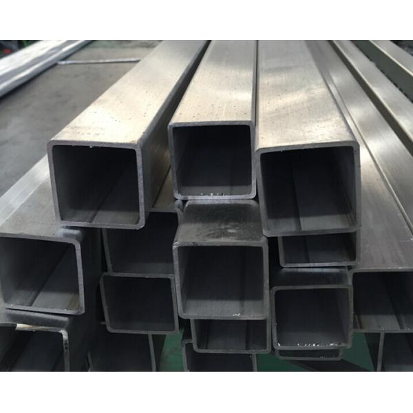 Square Cold Drawn Seamless Tube , Polished Stainless Steel Pipe 6mm~860mm OD