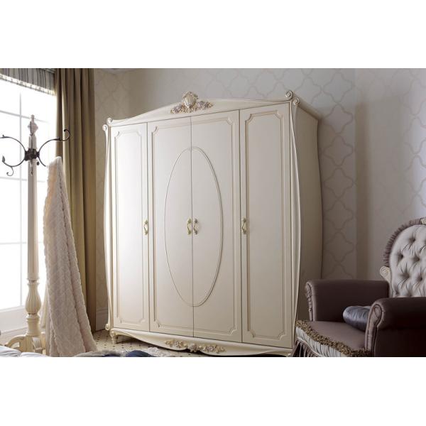 Exquisite style hand carved wood bedroom furniture sets Royal style antique furniture