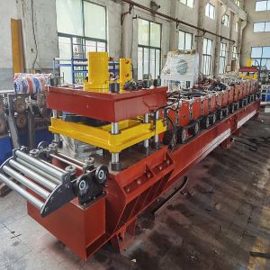 Quality Rain 7&quot; Gutter Machine Rolling Forming 18stations 51kw for sale