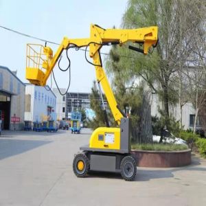 Self Propelled Trailer Mounted Cherry Picker lift PLC Control System