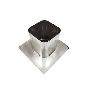 180MM SS304 Chimney Flue Rain Caps Cover Spiral Duct Cowl