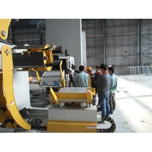 Roller Feeder Equipment Decoiler And Straightener Metal Coil Material Stamping