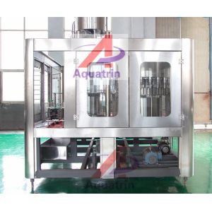 Monoblock SUS304 Drink Water Capping Machine SONCAP 5.6W