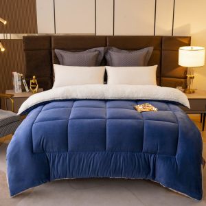 Light Pink Solid Oeko-Tex Comforter Edredon Twin Bedding Set Suitable for All