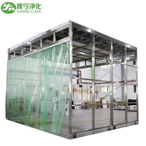 Quality ISO 14644-1 Prefabricated Freestanding Clean Booth for sale