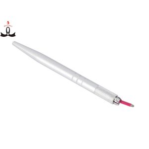 Pigmentation Light Weight Silver Manual Tattoo Pen 3D Embroidery Microblading