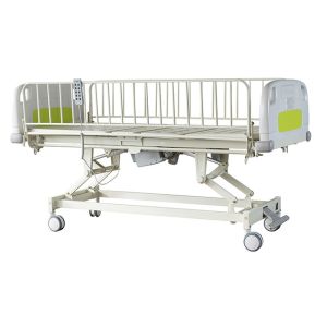 ABS Hook ACP Pediatric Hospital Bed With Infusion Pole