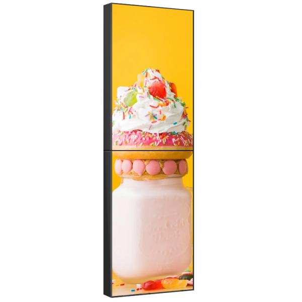 Buy 0.88mm 65 Inch Narrow Bezel LCD Video Wall 4K Resolution For Advertising at wholesale prices