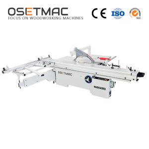 1.1KW Scorning Saw Motor Component Vertical Sliding Table Saw for Wood Cutting