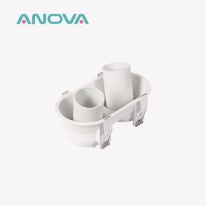 Customizable Anti-Glare GU10 Recessed Spotlight Frame Designed For Commercial