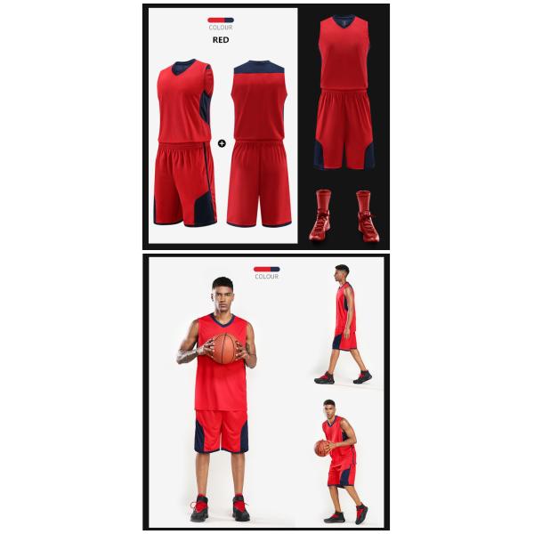 Wholesale Blank Training Suit Plain Basketball Jersey Set Uniform Custom Basketball Jersey for Men