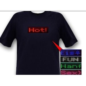 The Programmable Text led scrolling sign t shirt