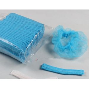 Quality Surgeon Medical Staff Bouffant Caps Female Crimp Cap Disposable for sale