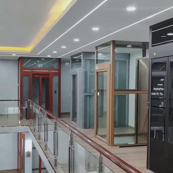 Buy Customizable Traction Home Elevator | Sleek Aluminium & Steel Design at wholesale prices