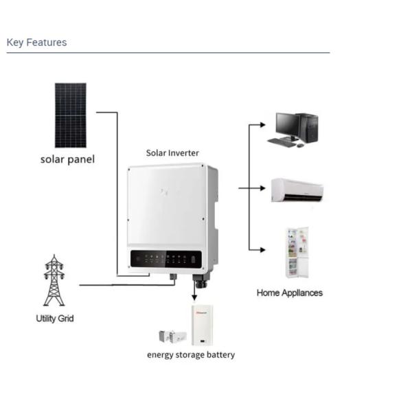 Goodwe ES G2 Series 3.6Kw 5Kw Single Phase Hybrid Solar Inverter