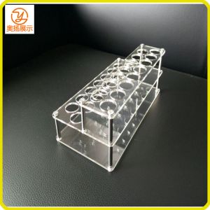 China factory customized disassembled clear acrylic cosmetic display lipstick
