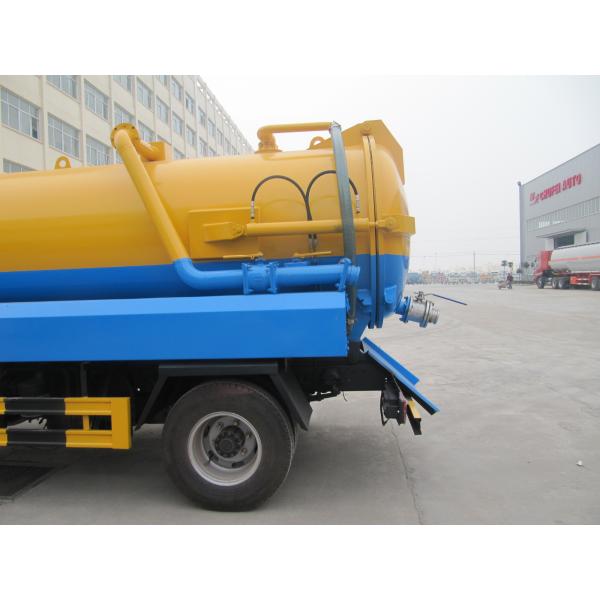 Jurop & BP Pump Mini Vacuum Suction Truck With Jetting Tank JAC 3CBM