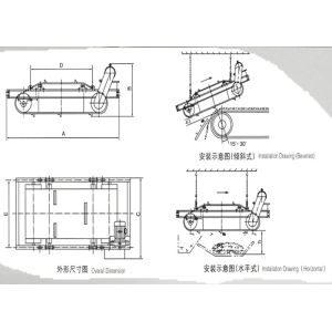 Conveyor Belt Magnetic Iron Separator with High Magnetic Field Hot Sellin