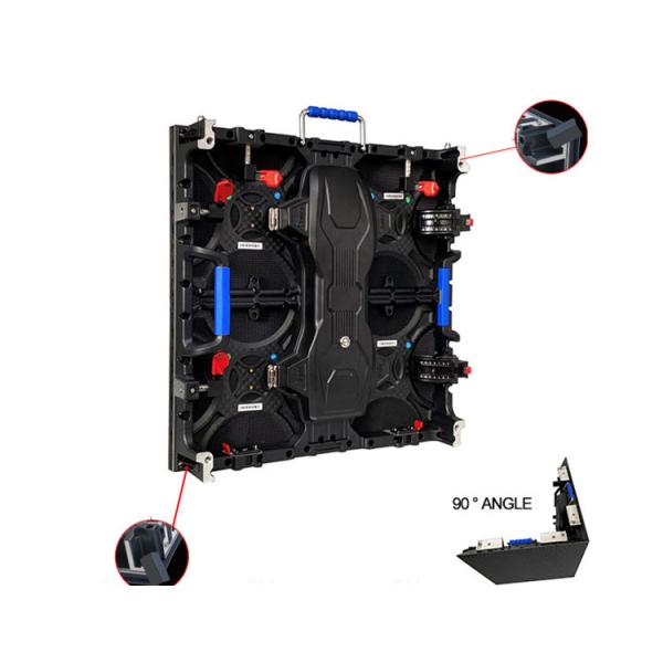 P4.81 P3.91 Indoor Stage Event Led Screens Flexible Backdrop Screen 60Hz Frame