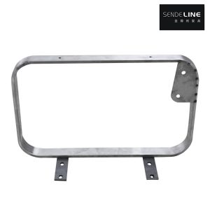 High Stability Stainless Steel 201 Barber Chair Armrests Easy Assembly