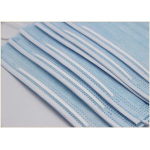 China CE Standard Disposable Surgical Mask , Protective Disposable Mouth Cover on sale