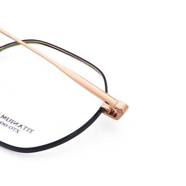 Beta Titanium Eyewear Unisex IP Plating Frame Retro Style Glasses