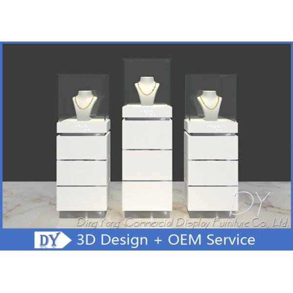 Buy Contemporary MDF Jewelry Display Stand / Jewelry Display Cabinet at wholesale prices