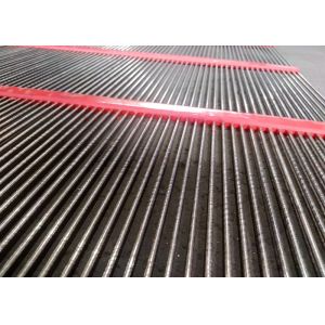 Red Poly Strip Steel Screen Mesh Alloy Steel Or 65Mn Spring Steel Wire