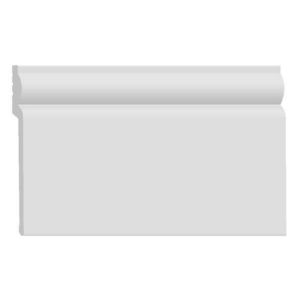 Decorative Primed Mdf Skirting Board / Baseboard Moulding