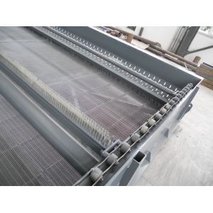 Grille Decontamination Machine Rotary Bar Screen With Compact Connection