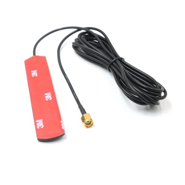 Impedance 50Ω 4.5dBi Wifi 2.4GHz Dipole Antenna with RG174 Cable and CE Certification
