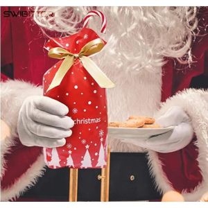 Gravure Printing LDPE Drawstring Holiday Gift Bags