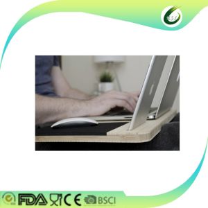 2017 foldable bamboo laptop table factory price
