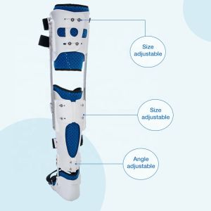 High Quality Knee Joint Full Leg Holder Medical Walking Orthosis Medical