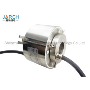 Shaft Mounted Through Bore Slip Ring Under Sea Water 10M S316L Housing Material
