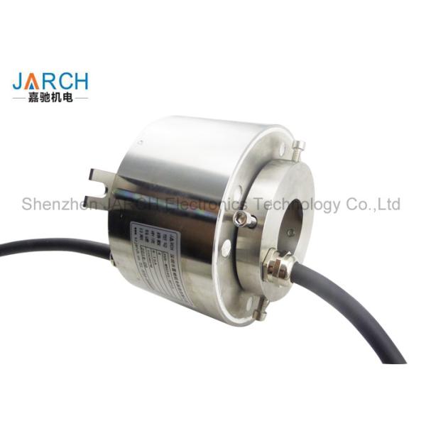 Shaft Mounted Through Bore Slip Ring Under Sea Water 10M S316L Housing Material