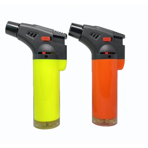 Smoking Accessories Fancy Custom Logo Gift Torch Refil Lighter for Cigarette Smoking BBQ Torch Lighter