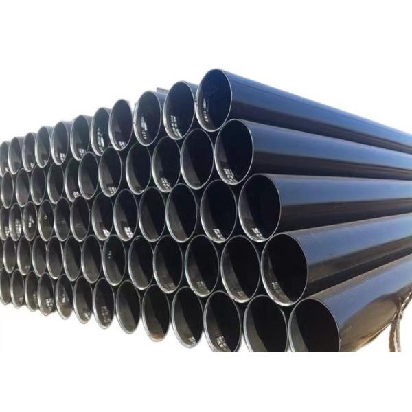Buy Structural And Construction Electrogas Welded Steel Pipe with Black Painting at wholesale prices
