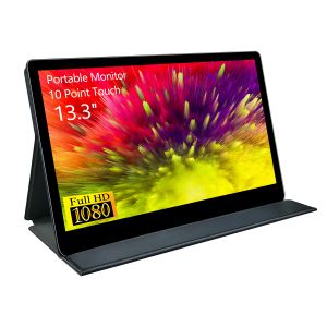 Brithgness 220cd/M2 Type-C Port Contrast 800:1 Portable Gaming Monitor