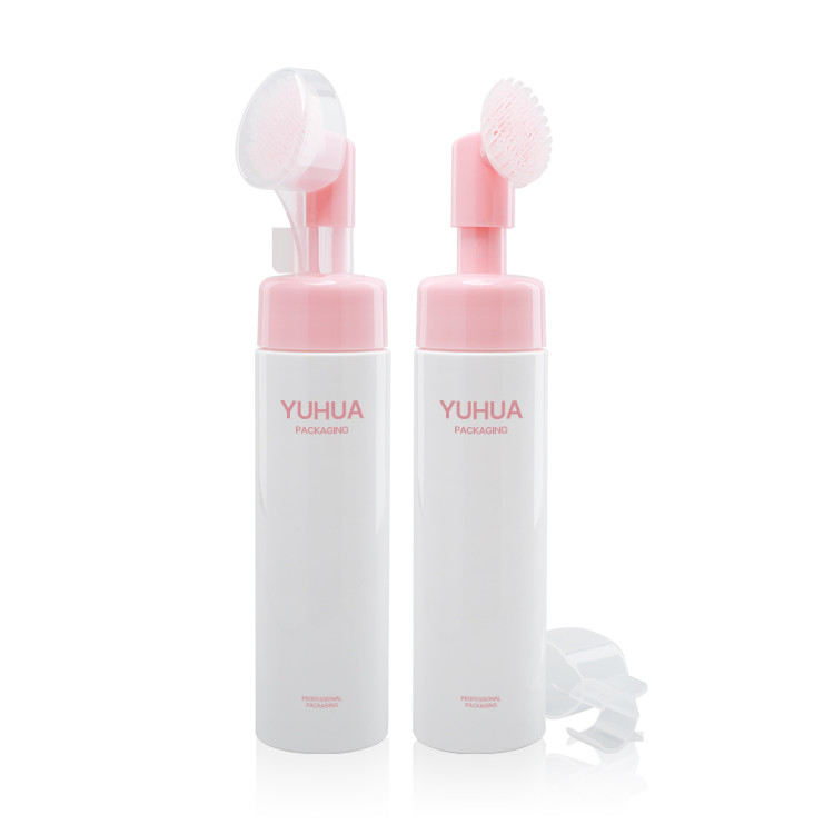 Quality Facial Cleansing 100ml Plastic Foam Bottle With Lotion Spray Cap for sale
