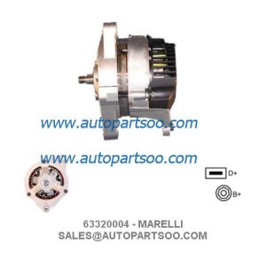 Quality 63307131 63320004 - MARELLI Alternator 12V 55A Alternadores for sale