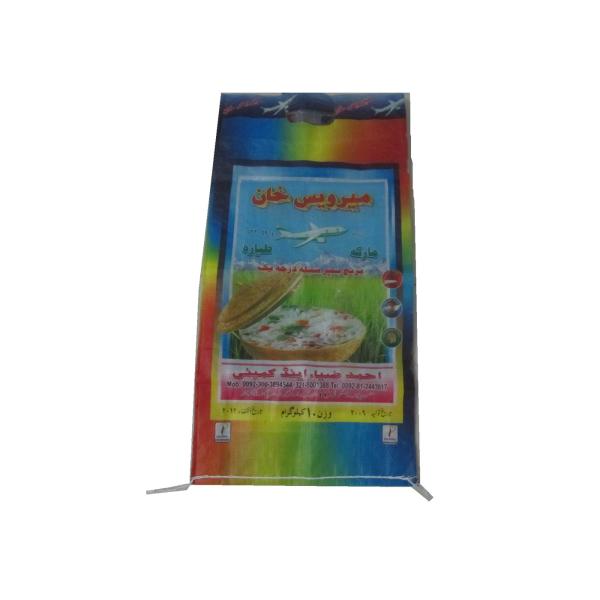 Durable Bopp Film Printing PP Woven Rice Bag 25 Kg 50kg Environment Friendly