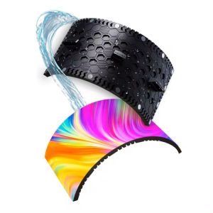 P3 Flexible LED Display Screen Panel Multiple Pixels FCC Certificated