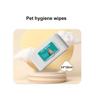 OEM ODM Soft Pet Wet Wipes For Cleaning Dogs Paw Face Eye